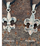 Anhänger 40 Fleur-de-Lis - Silber