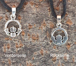 Claddagh 169 mit Schlangenkette - Silber