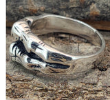 Ring Drachenkralle, Gr. 50-74 (kr13) - Silber