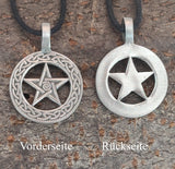 Anhänger 29 Pentagramm - Zinn