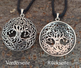 Lebensbaum 94 mit Königskette - Silber