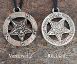 Anhänger 34 Pentagramm - Zinn