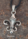 Anhänger 40 A Fleur-de-Lis - Silber
