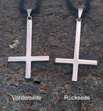 Anhänger 81 Kreuz - Edelstahl