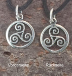 Anhänger 23 Triskele - Silber