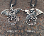 Anhänger 236 Drache - Silber