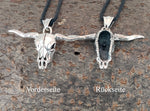 Stier 36 mit Schlangenkette - Silber