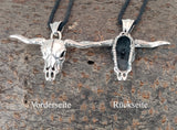 Stier 36 mit Schlangenkette - Silber