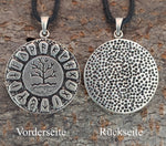 Lebensbaum 168 mit Korbkette - Silber