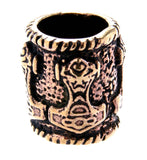 Bartperle Thorshammer 8 mm - Bronze