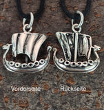 Anhänger 317 Wikinger-Schiff - Silber