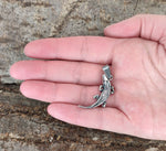 Krokodil 21 mit Panzerkette - Edelstahl