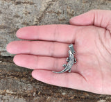 Krokodil 21 mit Panzerkette - Edelstahl