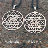Anhänger 131 Sri Yantra - Silber