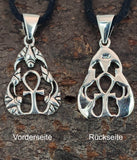 Ankh 119 mit Schlangenkette - Silber