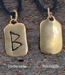Anhänger 103 Berkana - Bronze