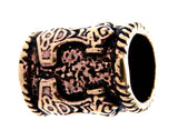 Bartperle Thorshammer 8 mm - Bronze