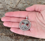 Thorshammer 224 mit Korbkette - Silber