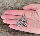 Thorshammer 224 mit Korbkette - Silber