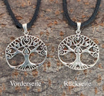 Lebensbaum 99 mit Schlangenkette - Silber