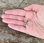 Thorshammer 71 mit Schlangenkette - Silber