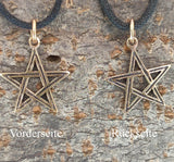 Anhänger 31 Pentagramm - Bronze