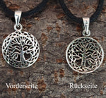 Lebensbaum 247 mit Schlangenkette - Silber