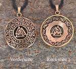 Anhänger 139 Wotansknoten - Bronze
