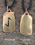 Anhänger 99 Eihwaz - Bronze