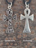 Ankh 32 mit Korbkette - Silber