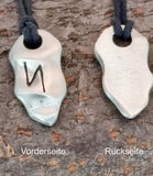 Anhänger 88 Rune Jera - Zinn
