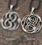 Anhänger 331 Schlangen - Silber