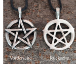 Anhänger 109 Pentagramm - Zinn