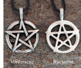 Anhänger 109 Pentagramm - Zinn
