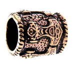 Bartperle Thorshammer 8 mm - Bronze