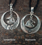 Anubis 365 mit Schlangenkette - Silber