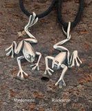 Anhänger 4 Frosch - Silber
