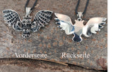 Anhänger 27 B Eule - Edelstahl