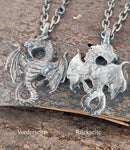 Anhänger 39 Drache - Zinn