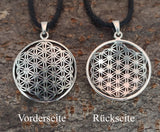 Anhänger 95 Blume des Lebens - Silber