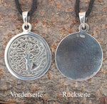 Lebensbaum 83 mit Schlangenkette - Silber