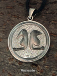 Anhänger 410 Horus und Anubis - Silber