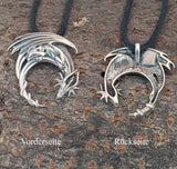 Anhänger 315 Drache - Silber