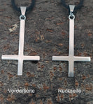 Kreuz 134 mit Panzerkette - Edelstahl