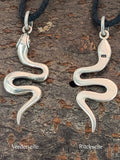 Anhänger 5 Schlange - Silber