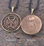 Anhänger 166 Siegel Luzifers - Bronze
