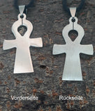 Anhänger 10 Ankh - Edelstahl