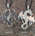 Anhänger 112 Drache - Edelstahl