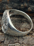 Ring Lebensbaum, Gr. 48-66 (lb3) - Silber