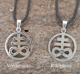 Anhänger 421 Leviathan Kreuz - Silber